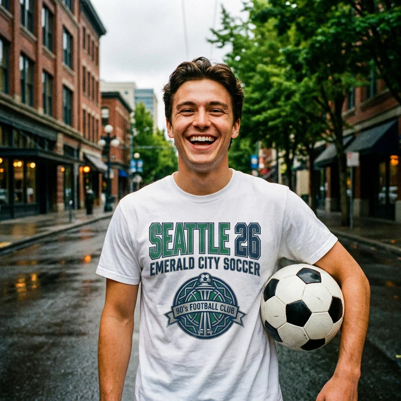 Seattle '26 'Emerald City' Retro Tee