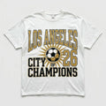 Vintage Los Angeles '26 'City of Champions' Tee - Retro World Cup Inspired